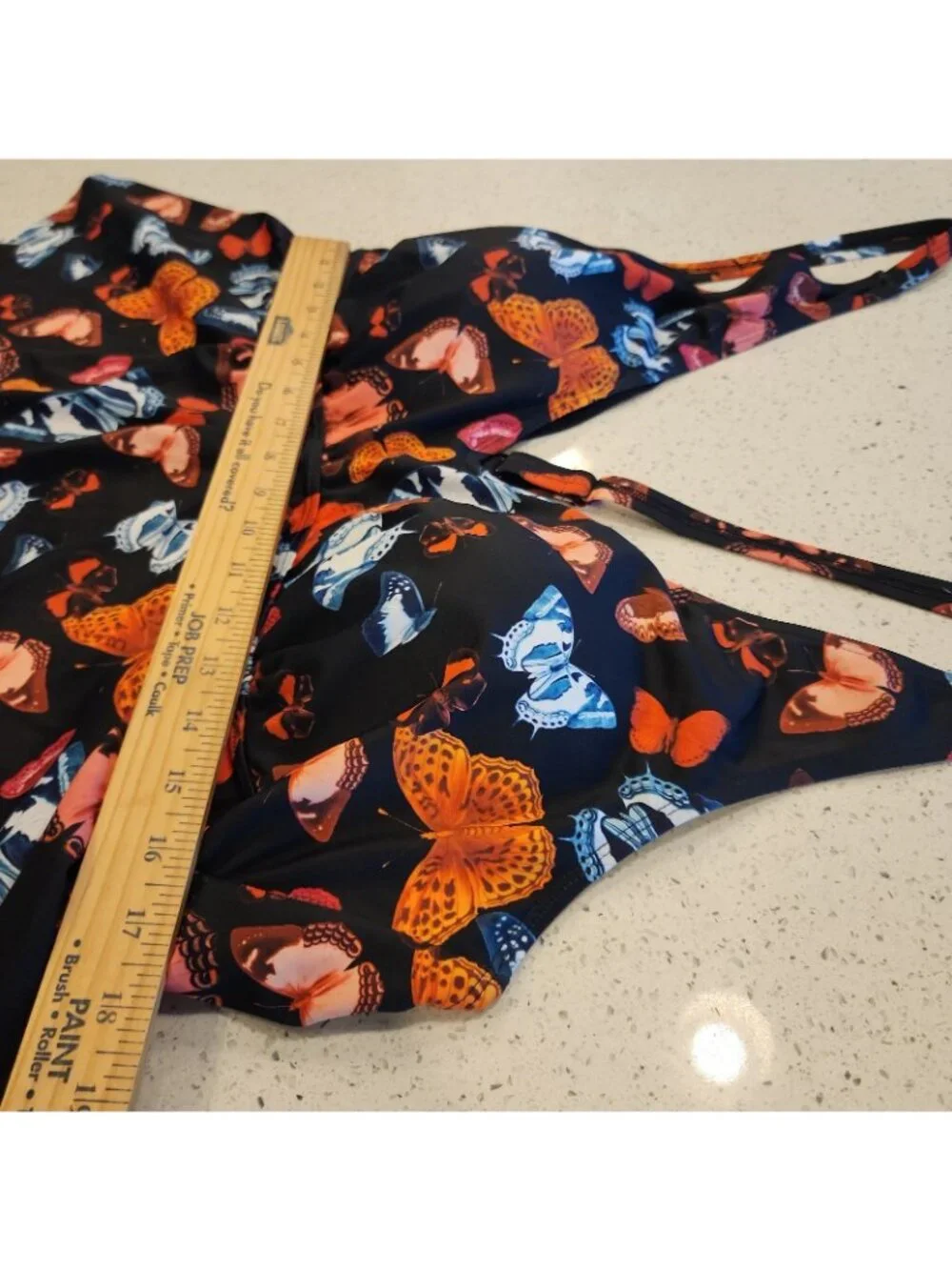 torrid tankini top 3 3x Black Butterfly Swimwear
